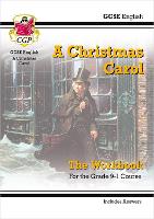 Book Cover for GCSE English - A Christmas Carol Workbook (Includes Answers) by CGP Books