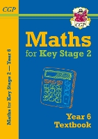 Book Cover for KS2 Maths Year 6 Textbook by CGP Books