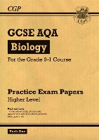 Book Cover for GCSE Biology AQA Practice Papers: Higher Pack 1 by CGP Books