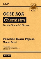 Book Cover for GCSE Chemistry AQA Practice Papers by CGP Books