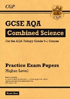 Book Cover for GCSE Combined Science AQA Practice Papers: Higher Pack 1 by CGP Books