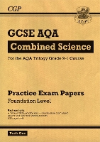 Book Cover for GCSE Combined Science AQA Practice Papers: Foundation Pack 1 by CGP Books