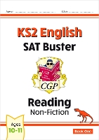 Book Cover for KS2 English Reading SAT Buster: Non-Fiction - Book 1 (for the 2024 tests) by CGP Books