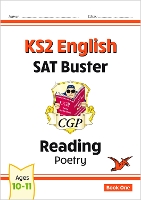 Book Cover for KS2 English Reading SAT Buster: Poetry - Book 1 (for the 2024 tests) by CGP Books