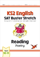 Book Cover for KS2 English Reading SAT Buster Stretch: Poetry (for the 2024 tests) by CGP Books