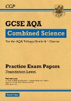 Book Cover for GCSE Combined Science AQA Practice Papers by CGP Books