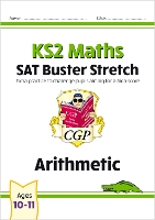 Book Cover for KS2 Maths SAT Buster Stretch: Arithmetic (for the 2024 tests) by CGP Books