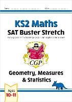 Book Cover for KS2 Maths SAT Buster Stretch: Geometry, Measures & Statistics (for the 2024 tests) by CGP Books