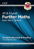 Book Cover for AS & A-Level Further Maths for Edexcel by CGP Books