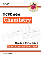 Book Cover for GCSE Chemistry AQA Grade 8-9 Targeted Exam Practice Workbook (Includes Answers) by CGP Books