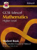 Book Cover for GCSE Maths Edexcel Student Book - Higher (With Online Edition) by CGP Books