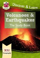 Book Cover for KS2 Geography Discover & Learn: Volcanoes and Earthquakes Study Book by CGP Books