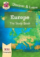 Book Cover for KS2 Geography Discover & Learn: Europe Study Book by CGP Books