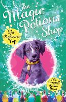 Book Cover for The Lightning Pup by Abie Longstaff