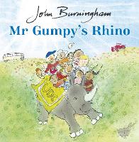 Book Cover for Mr Gumpy's Rhino by John Burningham