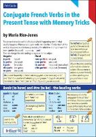 Book Cover for Conjugate French Verbs in the Present Tense with Memory Tricks by Maria Rice-Jones