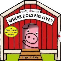 Book Cover for Where Does Pig Live? by Mara van der Meer, Penny Worms, Amy Oliver