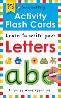 Book Cover for Activity Flash Cards Letters by Roger Priddy