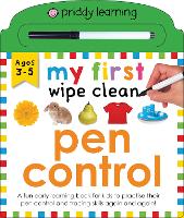 Book Cover for My First Wipe Clean Pen Control by Roger Priddy