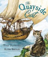 Book Cover for The Quayside Cat by Toby Forward