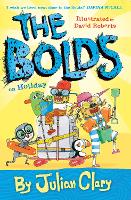 Book Cover for The Bolds on Holiday by Julian Clary