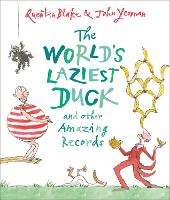 Book Cover for The World's Laziest Duck and Other Amazing Records by John Yeoman