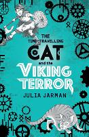 Book Cover for The Time-Travelling Cat and the Viking Terror by Julia Jarman