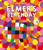 Book Cover for Elmer's Birthday by David McKee