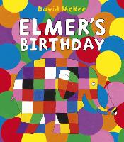 Book Cover for Elmer's Birthday by David McKee