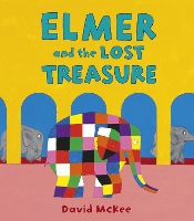 Book Cover for Elmer and the Lost Treasure by David McKee