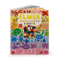 Book Cover for Elmer Search and Find Colours by David McKee