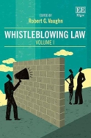 Book Cover for Whistleblowing Law by Robert G Vaughn