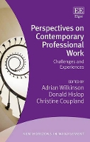 Book Cover for Perspectives on Contemporary Professional Work by Adrian Wilkinson