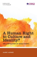 Book Cover for A Human Right to Culture and Identity by Janne Mende