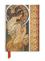 Book Cover for Mucha: Cowslip and Documents Decoratifs (Foiled Journal) by Flame Tree Studio