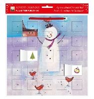 Book Cover for Snowman and Robin advent calendar (with stickers) by Flame Tree Studio