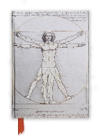 Book Cover for Da Vinci: Vitruvian Man (Foiled Journal) by Flame Tree Studio