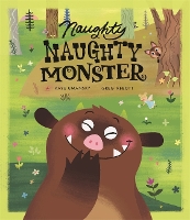 Book Cover for Naughty Naughty Monster by Kaye Umansky