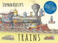 Book Cover for Stephen Biesty's Trains by Ian (Author) Graham