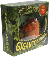 Book Cover for Gigantosaurus book and plush by Jonny Duddle