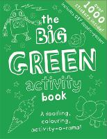 Book Cover for The Big Green Activity Book by Sam Freelance Illustration Meredith