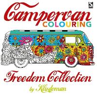 Book Cover for Campervan Colouring by Kludo White