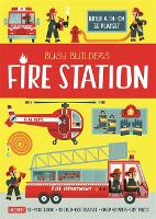 Book Cover for Busy Builders Fire Station by Chris Oxlade