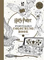 Book Cover for Harry Potter Postcard Colouring Book by Warner Brothers