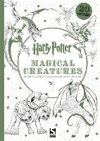 Book Cover for Harry Potter Magical Creatures Postcard Colouring Book by 