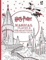 Book Cover for Harry Potter Magical Places and Characters Colouring Book by 