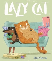 Book Cover for Lazy Cat by Julia Woolf