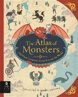 Book Cover for The Atlas of Monsters by Sandra Lawrence