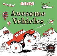 Book Cover for Pictura Puzzles Awesome Vehicles by Mandy Archer, Claire Sipi