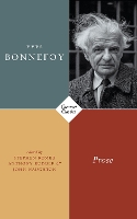 Book Cover for Prose by Yves Bonnefoy